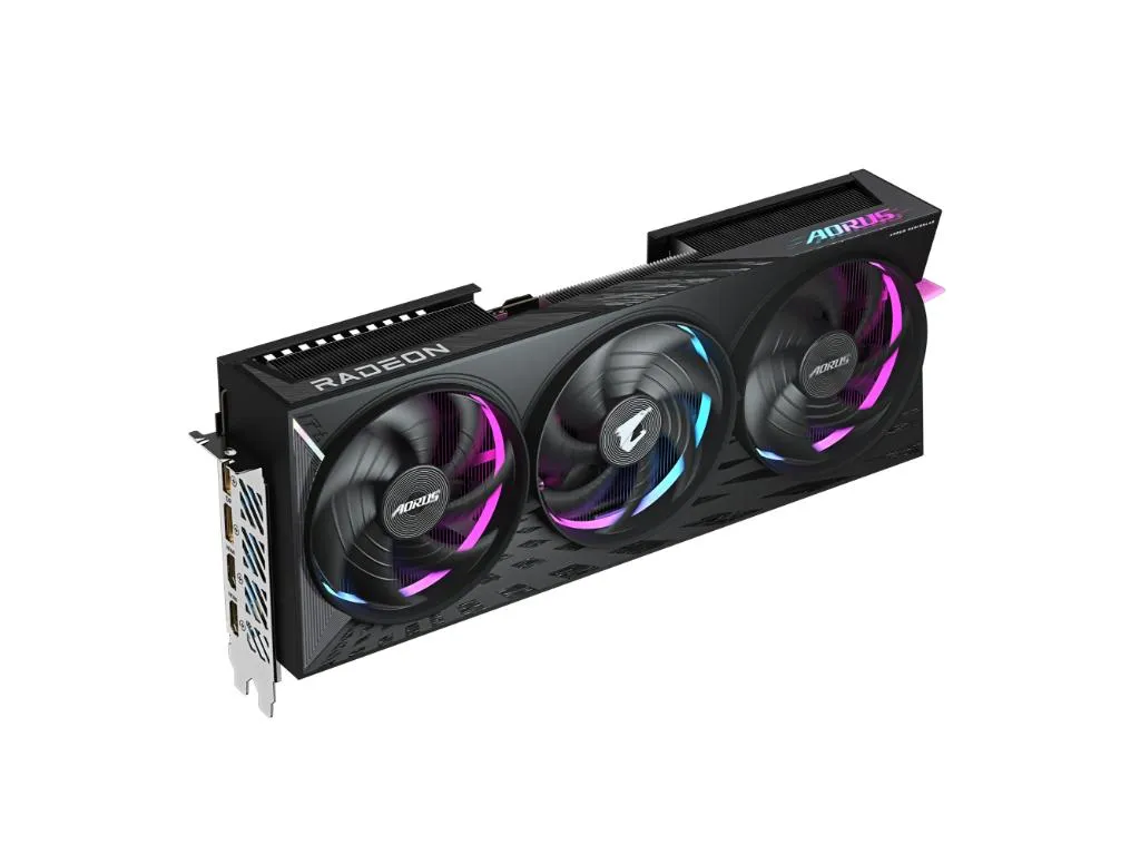 Gigabyte Graficka karta GIGABYTE RX 9070 XT AMD/16GB/GDDR6/256bit/crna Slika 6